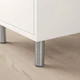 Комбинация шкафов с ножками IKEA ЭКЕТ, белый, под беленый дуб, 35x35x80 см, 192.864.13 - изображение 4