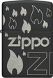 Зажигалка Zippo гравировка Черная (Zippo 48908) - изображение 1