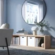 Стелаж IKEA KALLAX КАЛЛАКС, під білений дуб, 42 х 147 см, 403.245.16 - изображение 2