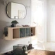 Стелаж IKEA KALLAX КАЛЛАКС, під білений дуб, 42 х 147 см, 403.245.16 - изображение 3