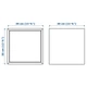 Комбинация настенных шкафов IKEA ЭКЕТ, белый, 35x35x35 см, 893.076.43 - изображение 8
