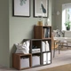 Шкаф IKEA ЭКЕТ, коричневый орех, 35x35x35 см, 605.305.77 - изображение 2