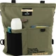 Сумка-рюкзак Kite 38x36x7 см Хаки (K24-586-1) - изображение 11