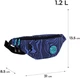 Сумка-бананка Kite teens 13.5x31x8.5 см Фіолетова (K24-2770-1) - зображення 2