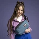 Сумка-бананка Kite teens 17.5x28x5 см Сіро-синя (K24-2771-2) - зображення 10