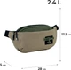 Сумка-бананка Kite teens 17.5x28x5 см Хакі (K24-2771-3) - зображення 2