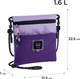 Сумка-кросбоді Kite teens 22.5x21.5x1 см Фіолетова (K24-2772-4) - зображення 2