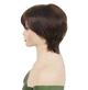 Парик короткий Dark Brown, термоволокно VC Brown 7249 - изображение 2