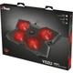 Підставка для ноутбуків Trust GXT 278 Yozu, до 17.3", RED LED, чорний 20817_TRUST - изображение 7