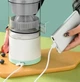 Портативна електрична соковижималка соковичавниця бездротова від USB 400мл для цитрусових, ягід та фруктів - зображення 3