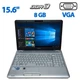 Ноутбук Toshiba Satellite L500-1R3 / 15.6" (1366x768) TN / Intel Pentium T4400 (2 ядра по 2.2 GHz) / 8 GB DDR3 / 500 GB HDD / Intel Graphics / WebCam / VGA б/у - изображение 1