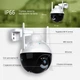 Вулична IP-камера 360 6 МП відеокамера поворотна CAMERA Ap ICSEE 6 mp - зображення 3
