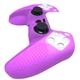 Защитный силиконовый чехол Full Purple для геймпада Sony DualSense (PS5) + в подарок накладки на стики [425940126] - изображение 2