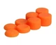 Силиконовые накладки на стики 8в1 Orange для геймпадов Sony DualSense PS5 / DualShock PS4 / Xbox Series|One [425940138] - изображение 1