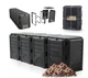 Компостер Prosperplast Modular Large чотирикамерний 1600 л чорний (IKSM1600C-S411) - зображення 7