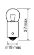 Автолампа А 24-5 BA15S, R5W 24V - изображение 2