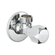 Кран кутовий вентильний Grohe 2201600М приладовий 1/2"х1/2" Хром - изображение 1