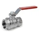 Кран кульовий Giacomini R850X026 прямий 1 1/4" ВВ PN28 ручка - изображение 1