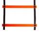 Координационная лестница дорожка Zelart My Fit 6м C-4111 Orange-Black - изображение 3