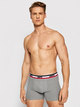 Zestaw majtek szorty męski 3 szt Levi's Logo Boxer Brief 3P 1000028700040 S Czarny/Szary (8720245095587) - obraz 2