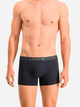 Zestaw majtek szorty męski 2 szt Levi's Melange Wb Boxer Brief Organic Co 2P 7012039230020 S Czarny (8720245183802) - obraz 2