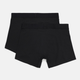 Набір трусів-боксерів чоловічих 2 шт Levi's Solid Basic Boxer Brief Organic Co 2P 701222842-005 2XL Чорний (8720245437660) - зображення 4