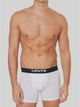 Zestaw majtek męskich typu bokserki 2 szt Levi's Solid Basic Boxer Brief Organic Co 2P 7012228420110 L Biały/Czarny (8720245437844) - obraz 2