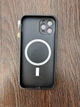 Чохол скляний протиударний матовый AG Silicone + Glass Case with MagSafe для Apple iPhone 13 Pro (6.1") Graphite - зображення 2