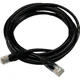 Патч-корд 1м UTP cat.5e, CU, 24AWG, black GEAR (GPC-UTPCURJ45-1B) - изображение 2