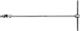 Klucz nasadovy YATO z przegubem, typ T M8 180x450 mm (YT-15273) - obraz 1