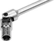 Klucz nasadovy YATO z przegubem, typ T M10 180x450 mm (YT-15275) - obraz 2