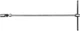 Klucz nasadovy YATO z przegubem, typ T M13 180x450 mm (YT-15278) - obraz 1