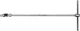 Klucz z przegubem YATO typ T 1/2" 180x450 mm (YT-15293) - obraz 1