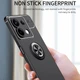 Чехол TPU RIng для Xiaomi Redmi Note 13 бампер противоударный с кольцом Black - изображение 4