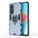 Чехол Iron Ring для OPPO A98 противоударный бампер с подставкой Navy-Blue - изображение 4
