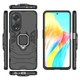 Чехол Iron Ring для OPPO A98 противоударный бампер с подставкой Black - изображение 3