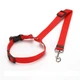 Нашийник в автомобіль для вихованця Jsqnanchi Car Safety Harness, Червона (sv0589) - зображення 2