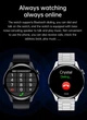 Смарт годинник LIGE NANO Silver IPS 1.32 з функцією набору номера Bluetooth 5.0 GPS та аналізом фізичної активності ремінець у подарунок - зображення 4