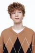 Свитер H&M пх8917 коричневий 134-140 - зображення 2