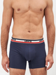 Zestaw majtek szorty męski 3 szt Levi's Logo Boxer Brief 3P 1000028700010 S Szary/Granatowy (8720245095488) - obraz 2