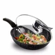 Сковорода вакуумная WOK з кришкою Сила Гранита, Черный 32 см (5353) - изображение 3