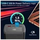 Універсальна мобільна батарея Promate powermine-130.black 38000mAh - зображення 2