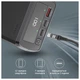 Універсальна мобільна батарея Promate powermine-130.black 38000mAh - зображення 4