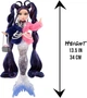 Кукла Mermaze Mermaidz Nera (Color Change) Winter Waves - Русалка Нера с хвостом, меняющим цвет, зимняя серия - 585404 (Нера) - изображение 4