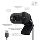 Веб-камера Logitech Brio 100 Graphite (960-001585) Чорний - зображення 6