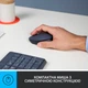 Комплект (клавіатура, миша) бездротовий Logitech MK235 Grey USB (920-007931) Сірий - изображение 3