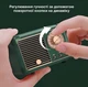 Портативная водонепроницаемая Bluetooth колонка HM11, беспроводная мини колонка с ручкой в стиле радио ретро, зеленая (80520238) - изображение 2