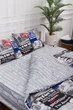 Комплект постельного белья Moon&Star Бязь Gold Люкс New York King Size 220x240 см наволочки 2х40х60 см (MS-820002972) - изображение 7