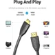 Кабель mini HDMI на 4K 60Hz HDMI VENTION MINI HDMI - HDMI CABLE (1.5m, 4K 60Hz, HDMI2.0). Black - зображення 6