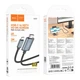 Кабель Type-C на HDMI конвертер перехідник HOCO HD on-screen cable (2м, 4K 30Hz). Black - зображення 10